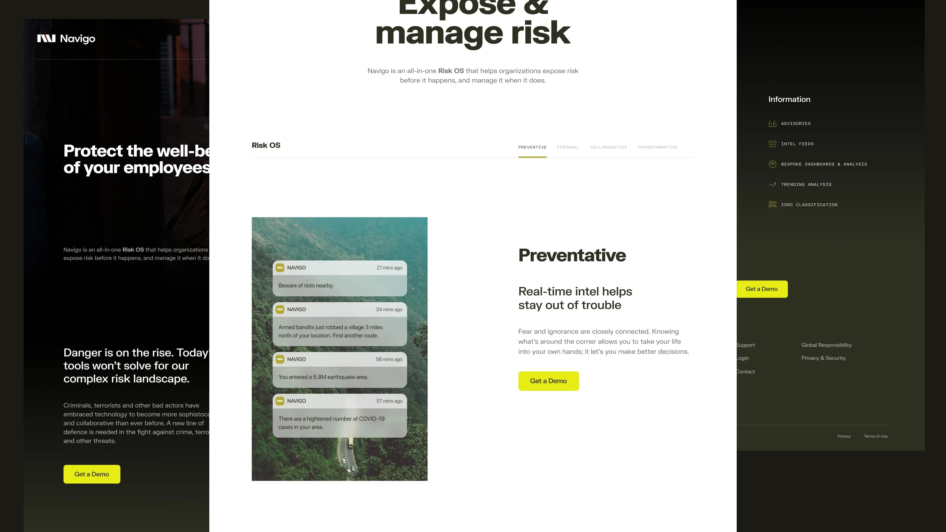 Navigo project imagery
