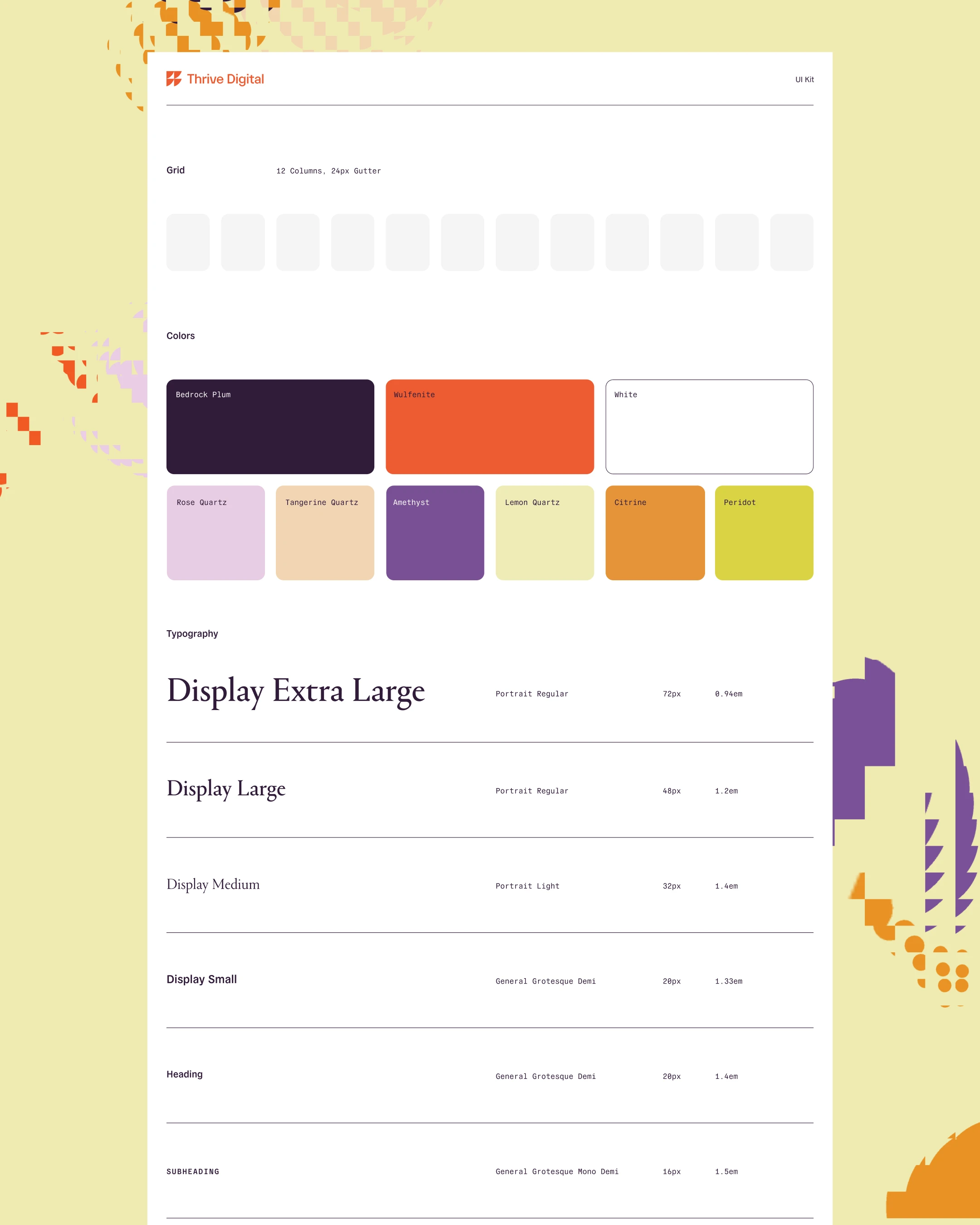 Thrive Digital project imagery