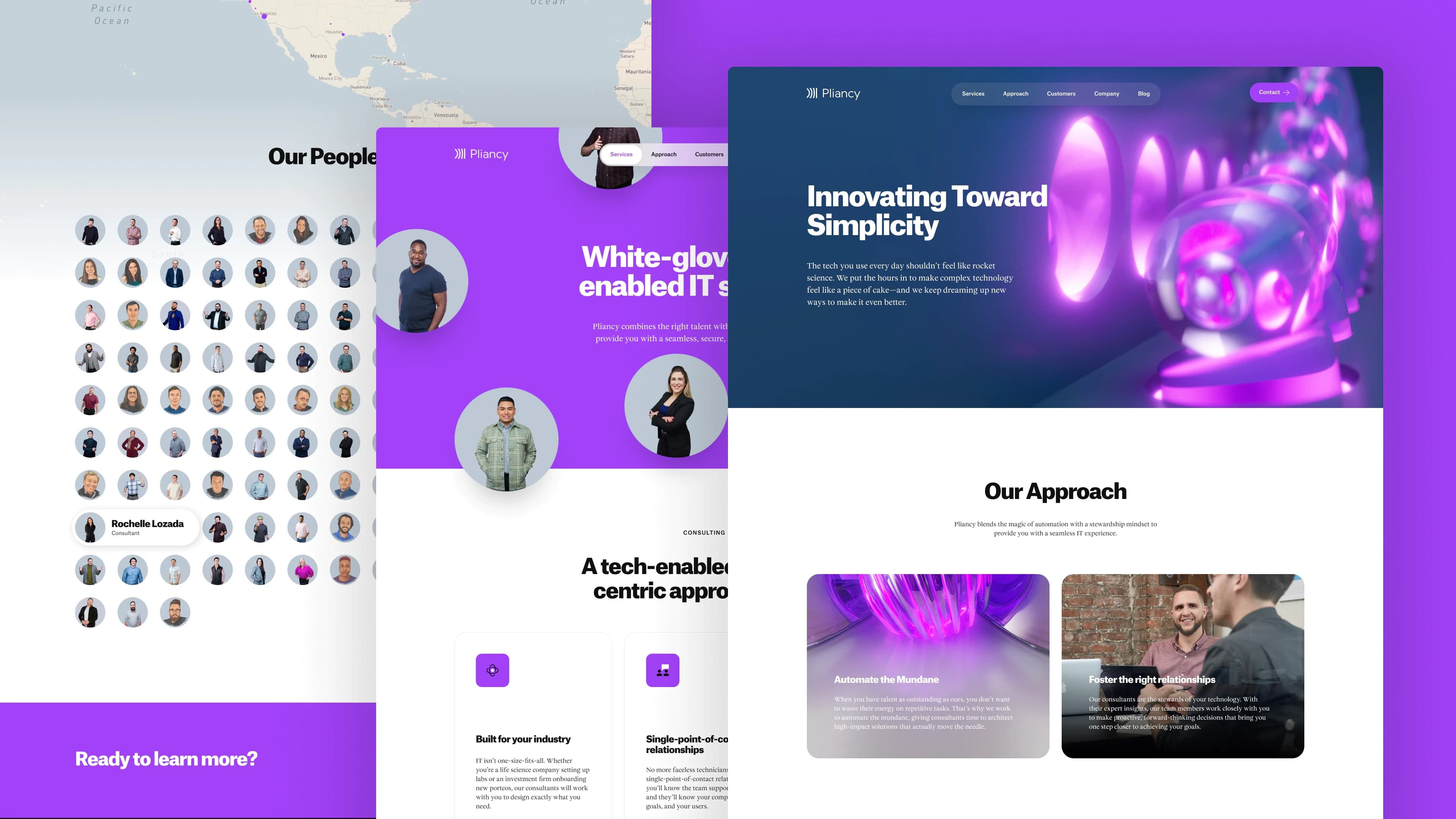 Pliancy project imagery