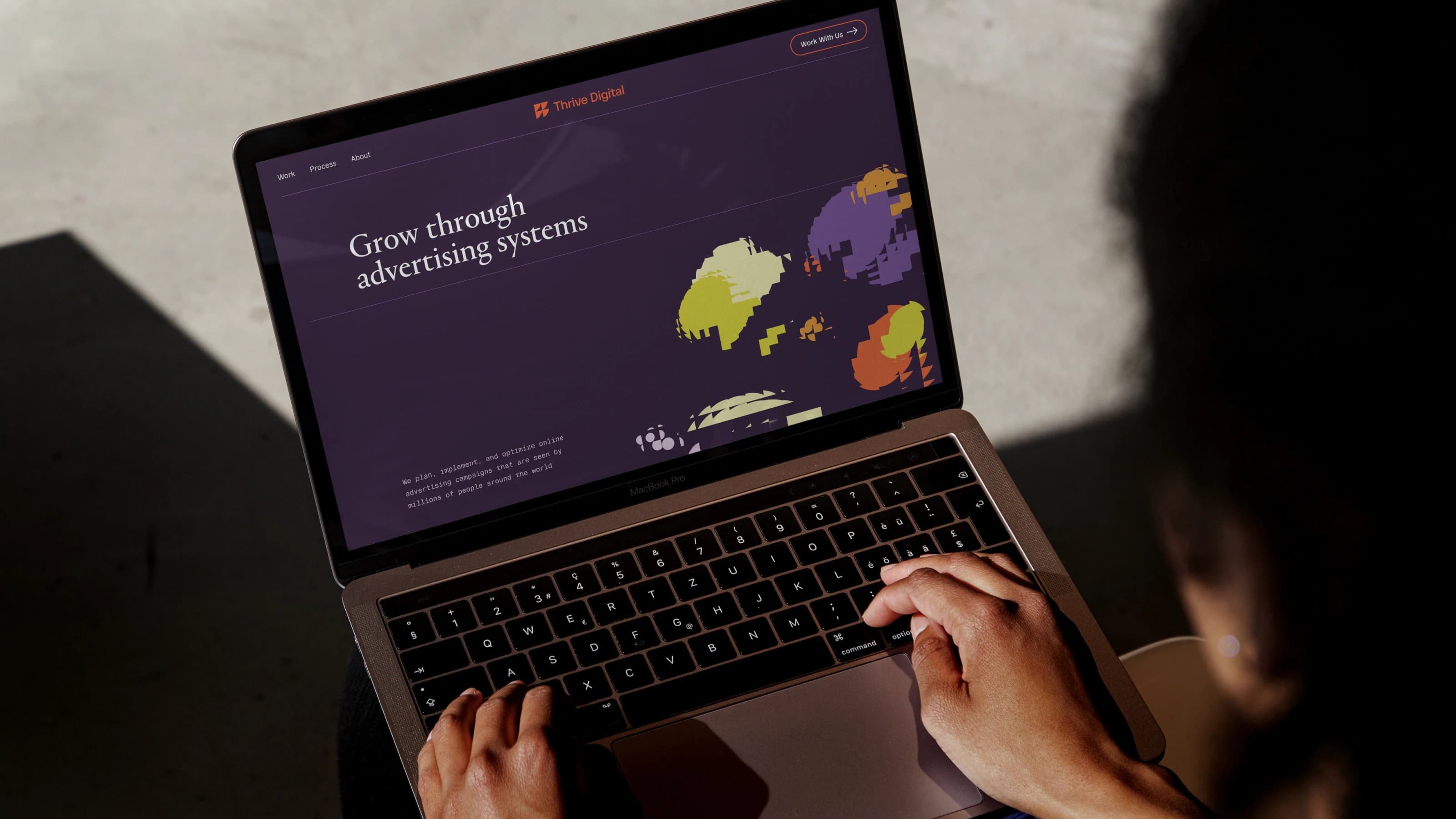 Thrive Digital project imagery
