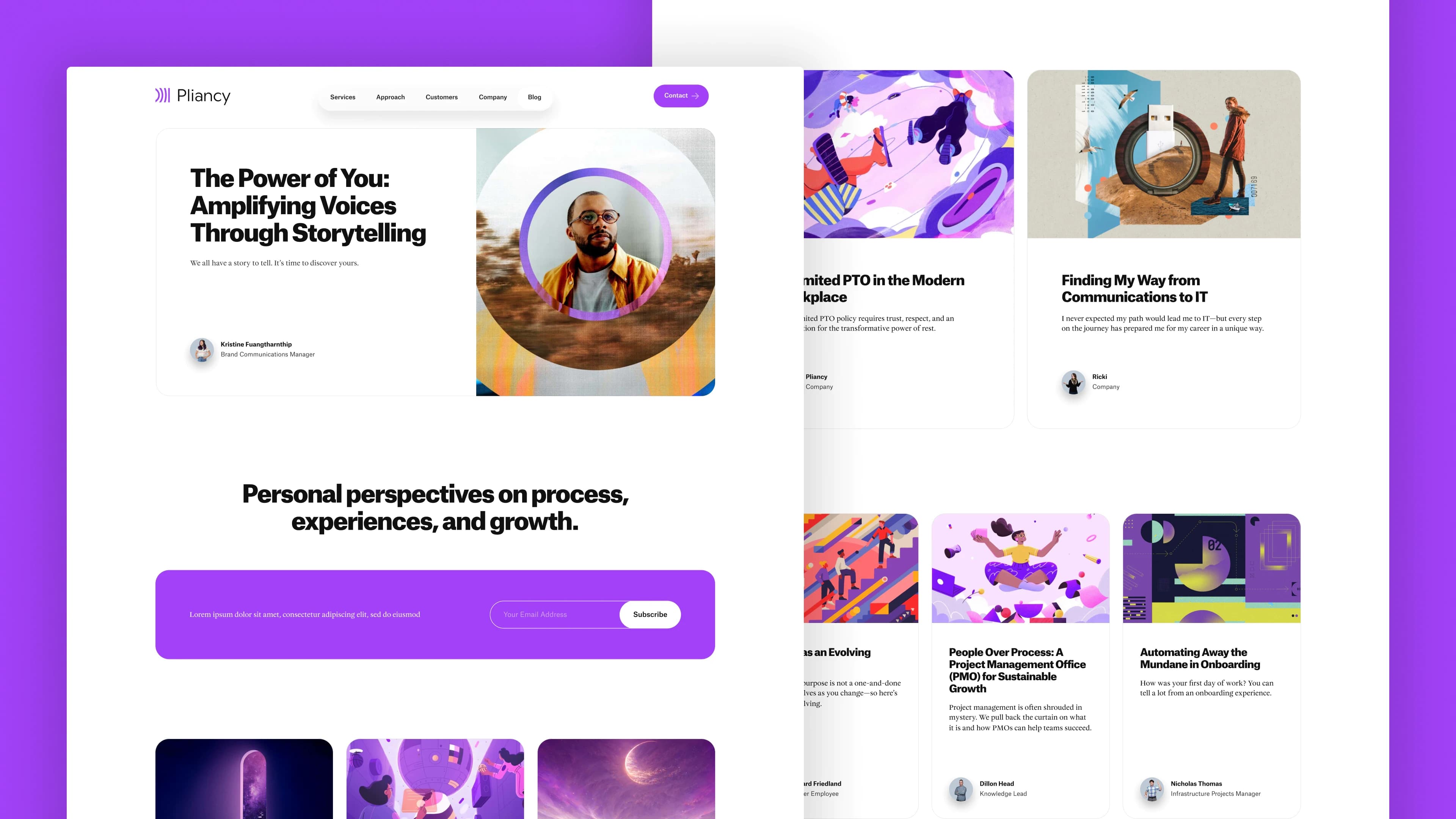 Pliancy project imagery